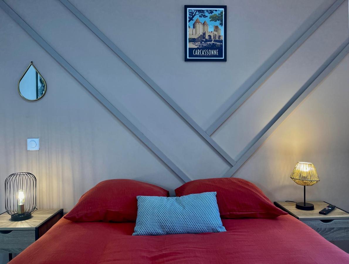 Rooftop N°38 - Rooms Et Studios - Vue Cite Medievale Carcassonne Zewnętrze zdjęcie